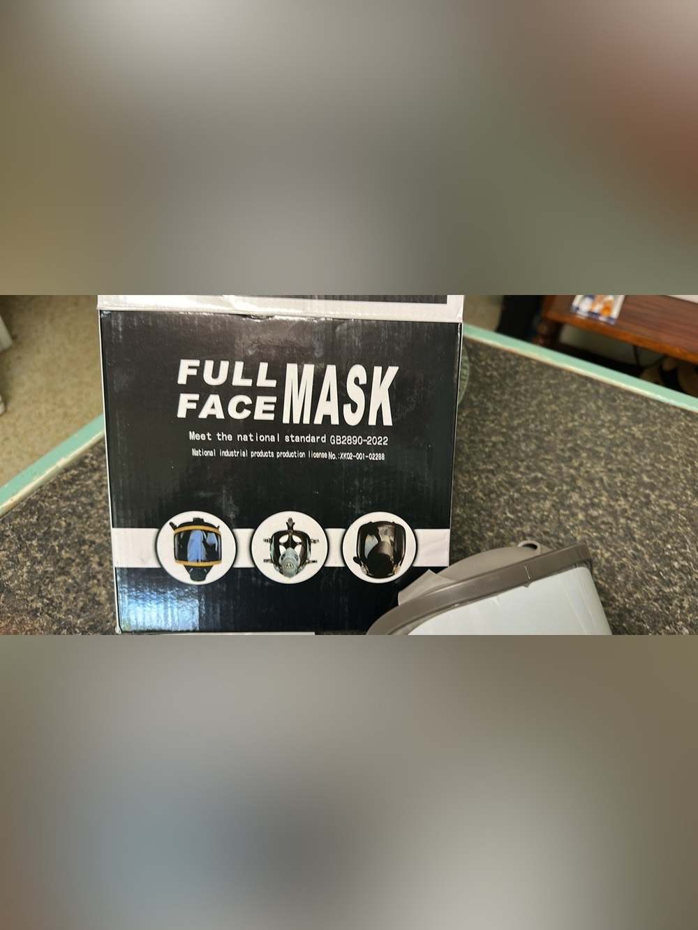 Full Face Mask Gas, Paint, Dust etc Protective Visor - New